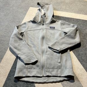 Patagonia Grey Hooded Full-zip Jacket - Men’s size XS